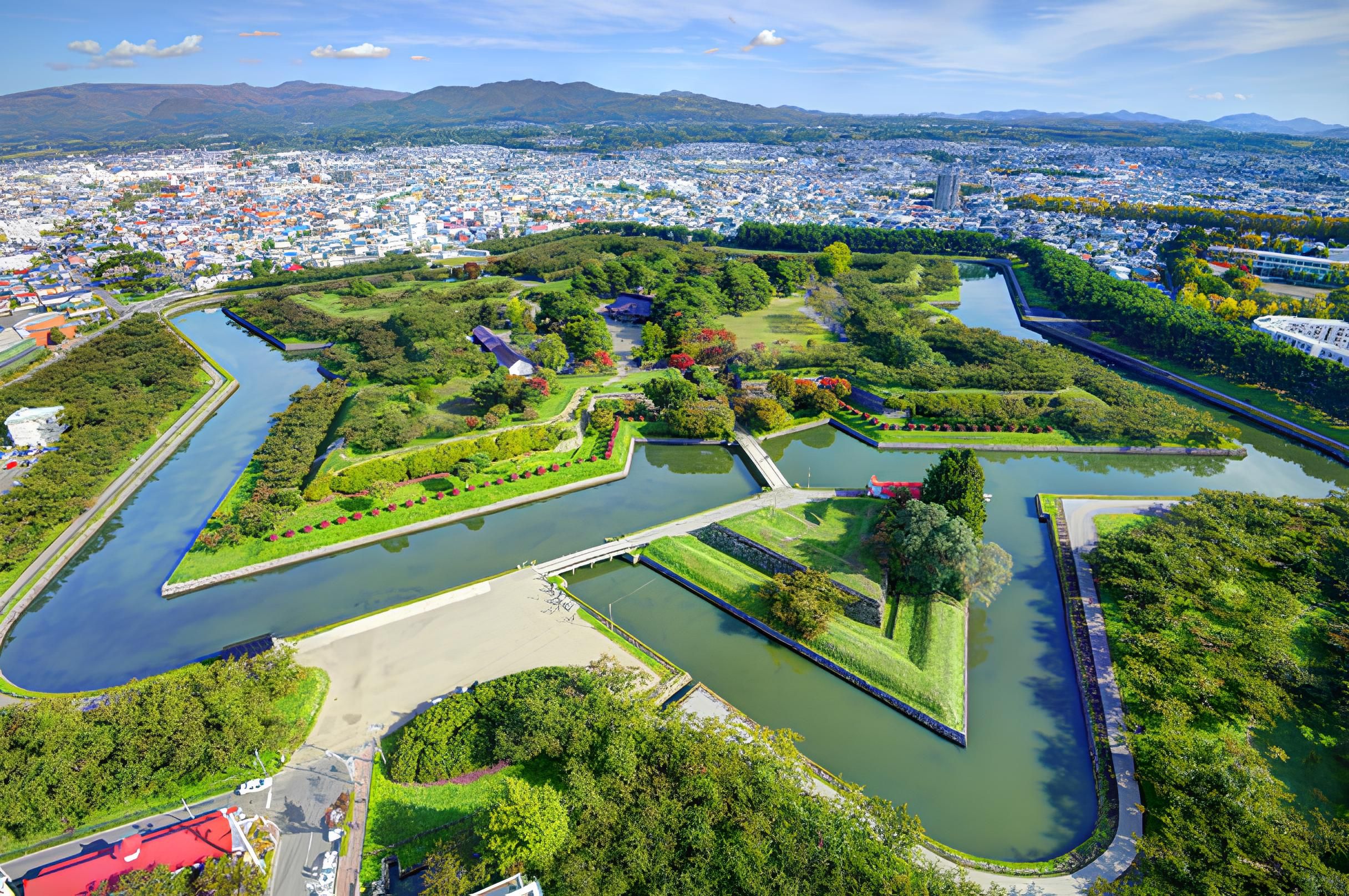 北海道賞楓推薦－函館五稜郭公園